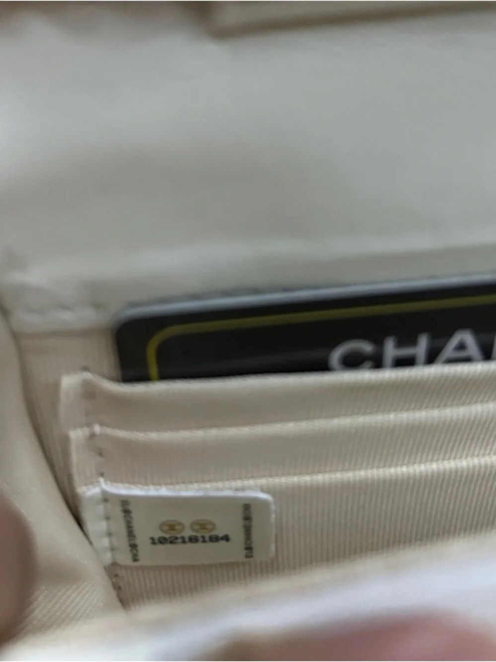 CHANEL White Quilted Leather Crossbody with Gold Chain